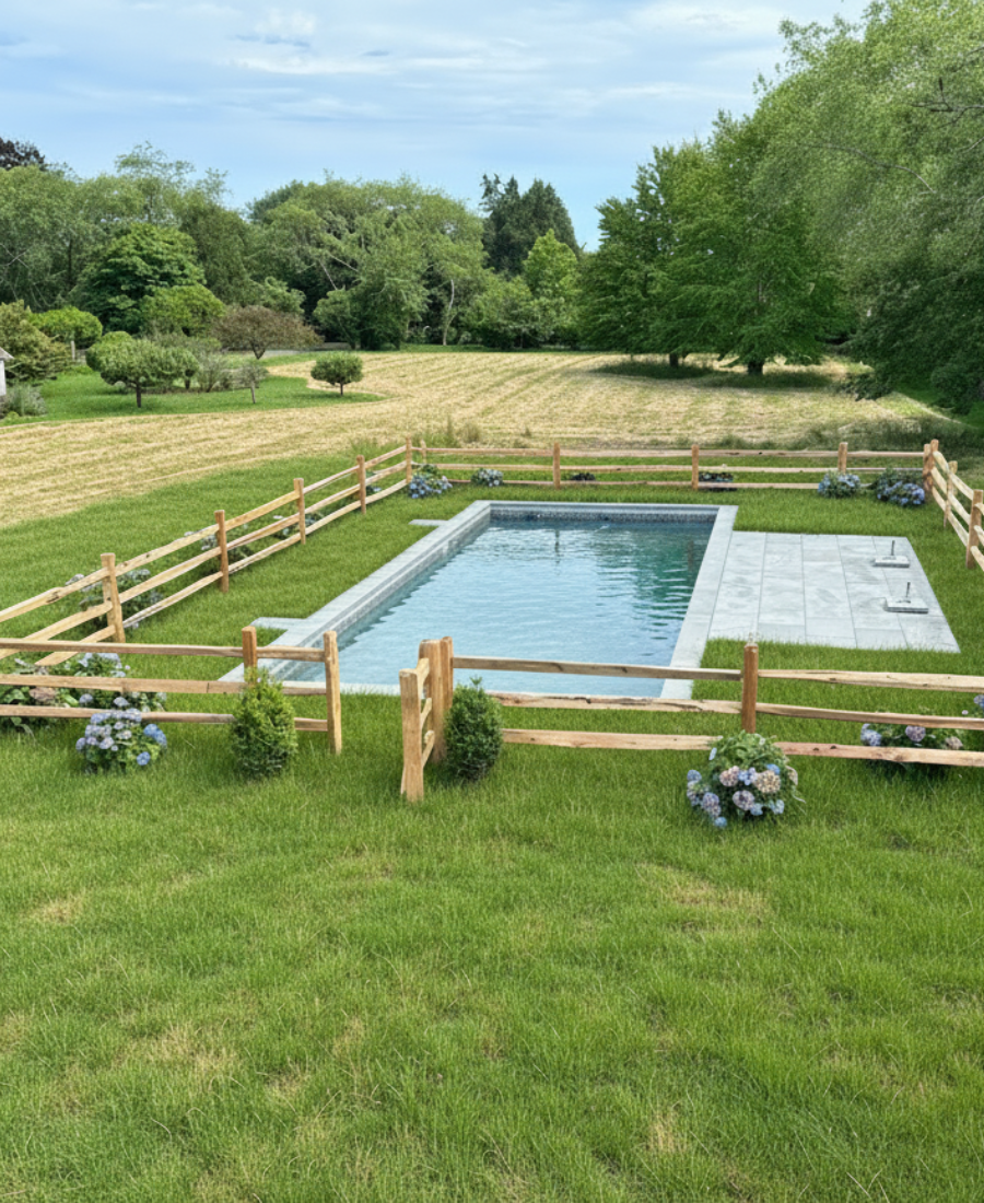 site work and hardscape pool project build-043